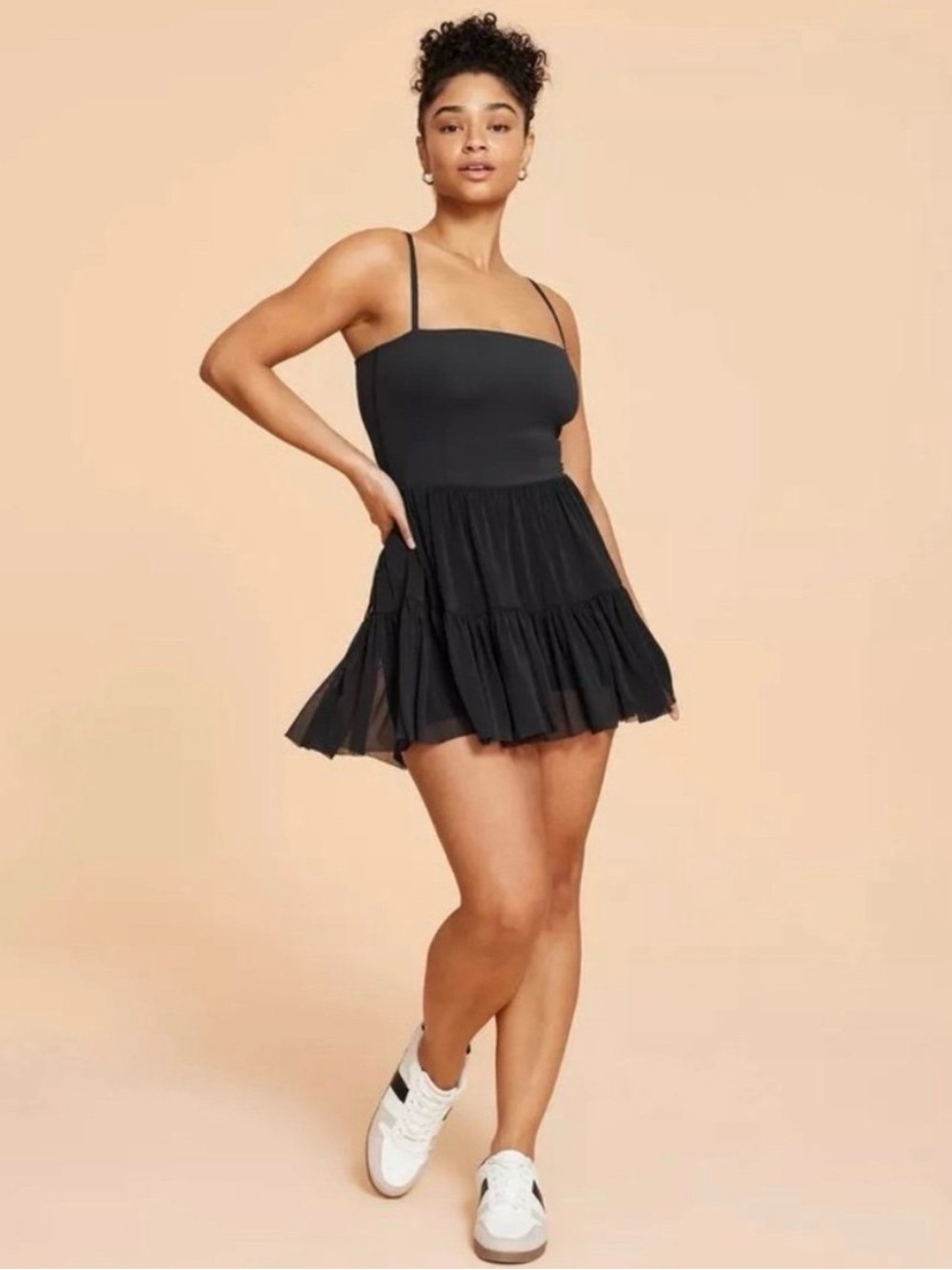 NWT! Blogilates Target X Popflex Ballerina Active Dress - Black Size Medium NEW!